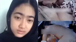 Syakirah Ngewe Nyepong di Mobil