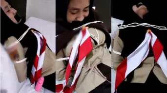 Jilbab SM4 Pramuka Disekap Full Video