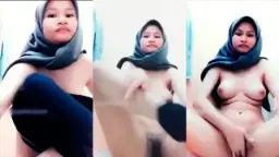 Daun Masih Muda Toket Bulat FAZREEN HIJAB